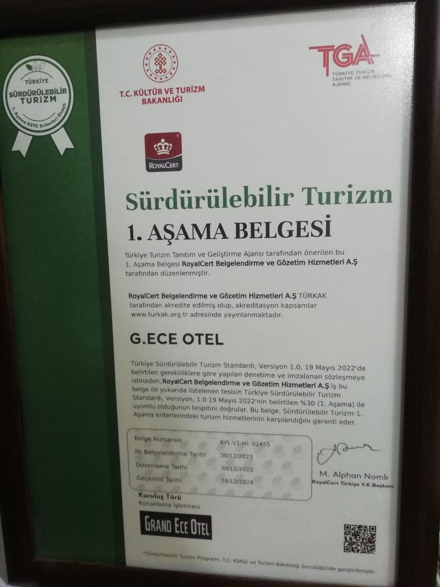 Grand Ece Hotel Çanakkale Exterior foto